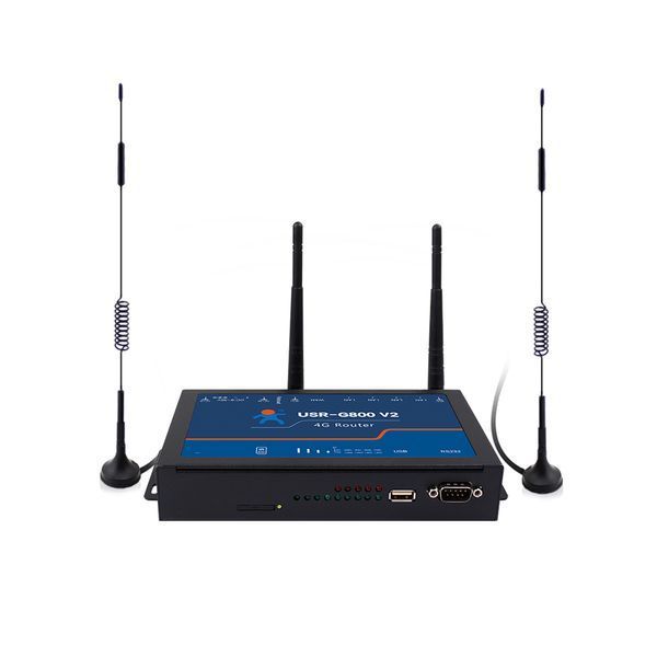Промисловий 4G Wi-Fi роутер USR-G800-E V2 з VPN, 4 LAN та RS232 INET-005060 фото