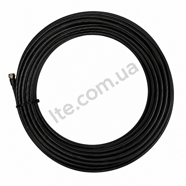 Кабельна збірка RG-58 50 Ом / конектори F-male (2 &times; 15 метрів) INET-005003 фото