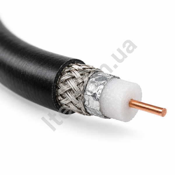 RG-6 коаксіальний кабель для антен 3G / 4G LTE INET-005004 фото