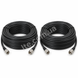 Кабельная сборка RG-6 75 Ом / коннекторы F-male (2 &times; 15 метров) INET-005006 фото 1