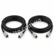 Кабельная сборка RG-58 50 Ом / коннекторы F-male (2 &times; 5 метров) INET-005007 фото 1