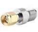 Антенный переходник SMA Male на F Female для 4G роутера INET-003001 фото 1