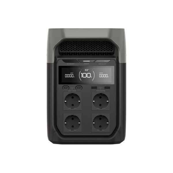 Зарядна станція EcoFlow DELTA 3 1024 Вт&middot;год, 1800 Вт, LiFePO4, EU INET-00601 фото