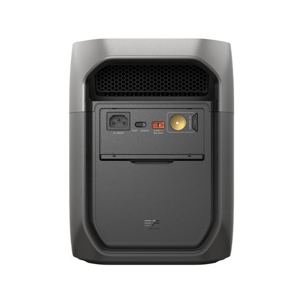 EcoFlow DELTA 3 Max EU &mdash; задня панель з входами AC та XT60 і автомобільним виходом